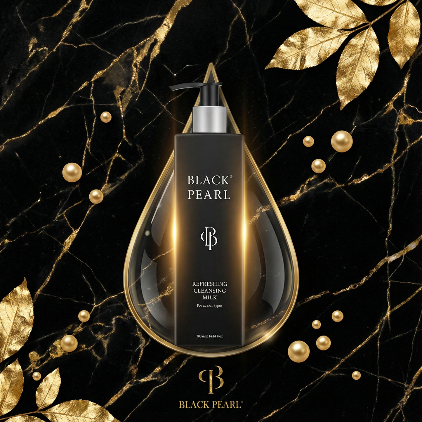 BLACK PEAR 珍珠活肌潔面乳 300ml