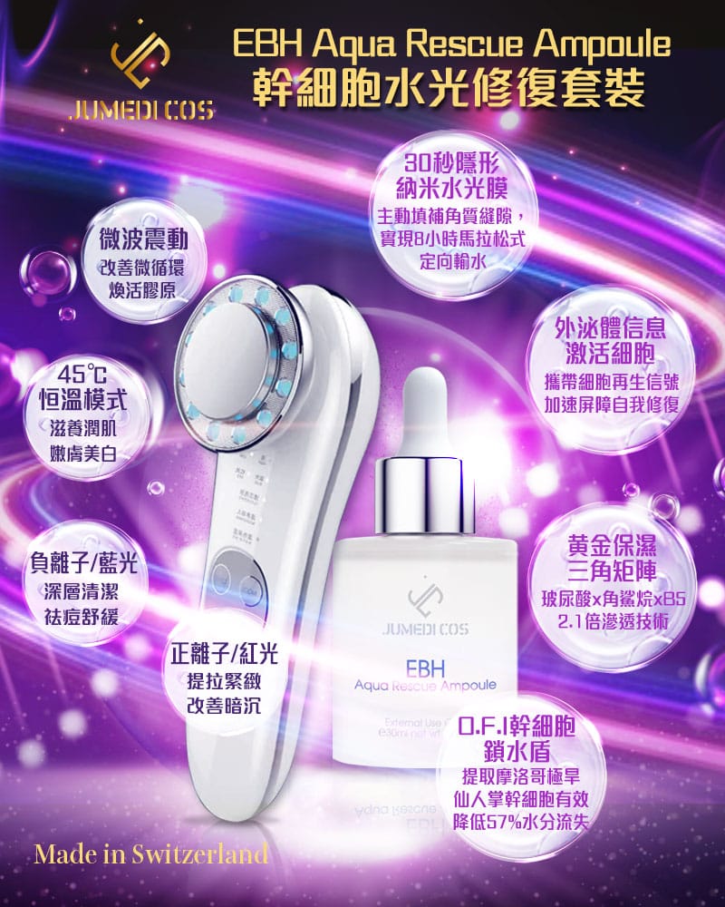 JUMEDI COS EBH EBH 幹細胞水光修復套裝