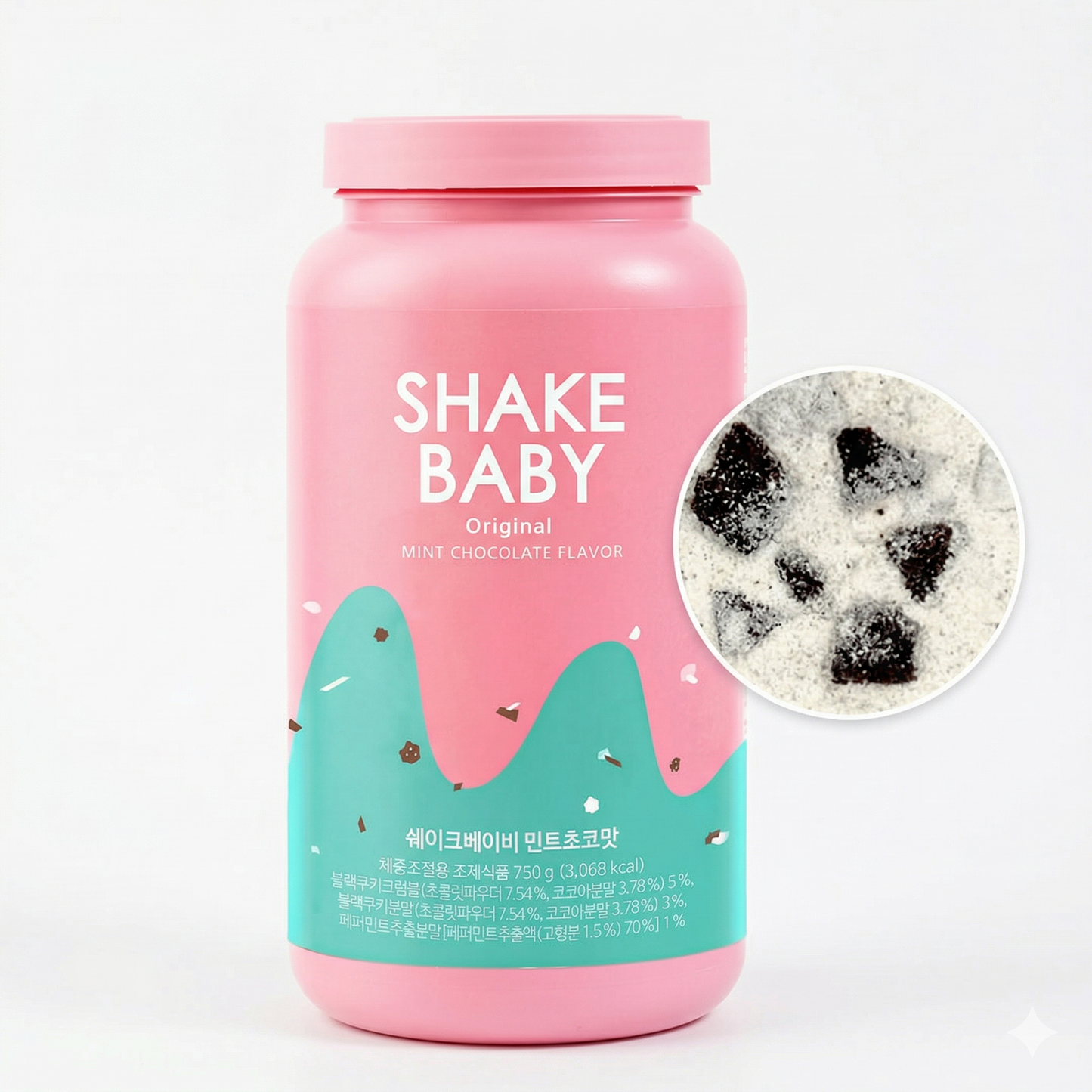 Shake Baby 韓國代餐奶昔 (薄荷朱古力味)|膠原蛋白益生菌玻尿酸|輕鬆瘦身|極速減重