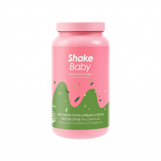 Shake Baby 韓國代餐奶昔 (綠茶味)|膠原蛋白益生菌玻尿酸|輕鬆瘦身|極速減重